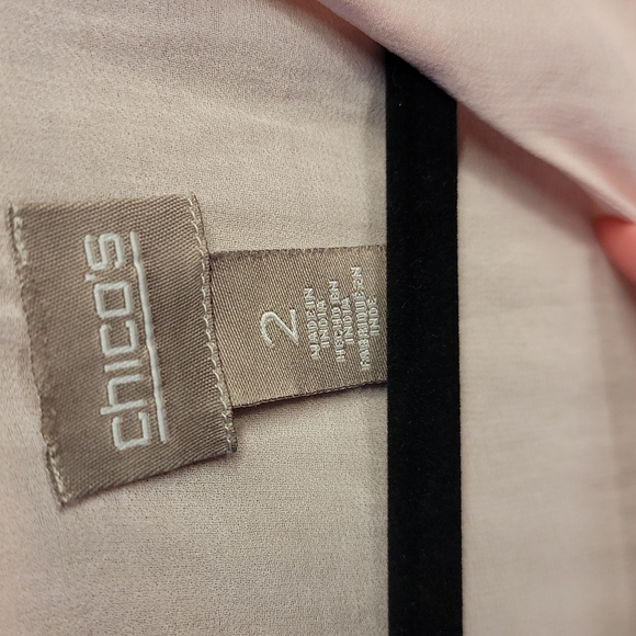 CHICO'S 2XL Light Pink Flowing Top - Picture 4 of 4